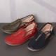 Pure Color Casual Comfy Walking Leather Loafers Pure Color Casual Comfy Walking Leather Loafers