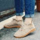 Women Large Size Braided Comfy Solid Casual Flats Women Large Size Braided Comfy Solid Casual Flats