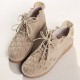 Women Large Size Braided Comfy Solid Casual Flats Women Large Size Braided Comfy Solid Casual Flats