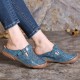 LOSTISY Women Hollow Out Breathable Backless Comfy Slip On Summer Casual Sandals LOSTISY Women Hollow Out Breathable Backless Comfy Slip On Summer Casual Sandals