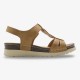 Women Hollow Out Breathable Open Toe Buckle Casual Summer Wedge Sandals Women Hollow Out Breathable Open Toe Buckle Casual Summer Wedge Sandals