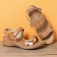 Women Adjustable Hook Loop Soft Sole Large Size Open Toe Casual Daily Summer Beach Wedge Sandals Women Adjustable Hook Loop Soft Sole Large Size Open Toe Casual Daily Summer Beach Wedge Sandals