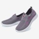 Women Casual Breathable Mesh Slip-on Walking Sneakers Women Casual Breathable Mesh Slip-on Walking Sneakers