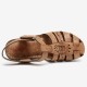 LOSTISY Women Cutout Hook Loop Breathable Comfy Casual Wedge Sandals LOSTISY Women Cutout Hook Loop Breathable Comfy Casual Wedge Sandals