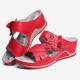 LOSTISY Women Flower Decoration Slip On Hollow Out Soft Casual Wedge Sandals LOSTISY Women Flower Decoration Slip On Hollow Out Soft Casual Wedge Sandals