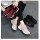 Women Casual Embroidery Flowers Knitted Lightweight Breathable Sneakers Women Casual Embroidery Flowers Knitted Lightweight Breathable Sneakers