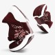 Women Casual Embroidery Flowers Knitted Lightweight Breathable Sneakers Women Casual Embroidery Flowers Knitted Lightweight Breathable Sneakers