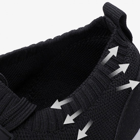 Women Casual Breathable Knitted Lightweight Running Sneakers Women Casual Breathable Knitted Lightweight Running Sneakers