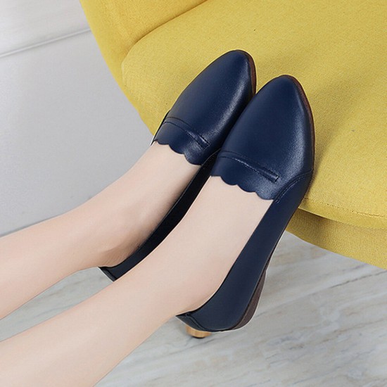 Women Lace Trim Comfy Soft Sole Casual Slip On Flats Loafers Women Lace Trim Comfy Soft Sole Casual Slip On Flats Loafers