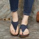 LOSTISY Women Embroidery Clip Toe Elastic Band Comfy Casual Summer Wedge Sandals LOSTISY Women Embroidery Clip Toe Elastic Band Comfy Casual Summer Wedge Sandals