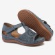 LOSTISY Women Open Toe Cutout Breathable Adjustable Strap Lightweight Casual Daily Wedge Sandals LOSTISY Women Open Toe Cutout Breathable Adjustable Strap Lightweight Casual Daily Wedge Sandals
