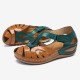 LOSTISY Women Cutout Hook Look Breathable Lightweight Casual Sandals LOSTISY Women Cutout Hook Look Breathable Lightweight Casual Sandals