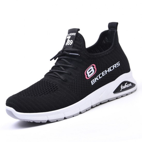 Women Letter Parttern Fabric Breathable Wearable Sports Casual Sneakers Women Letter Parttern Fabric Breathable Wearable Sports Casual Sneakers