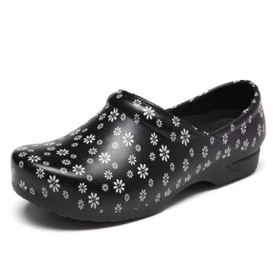 SOCOFY Floral Lightweight Floral Slip-on Waterproof Non-slip Garden Working Shoes Nursing Shoes SOCOFY Floral Lightweight Floral Slip-on Waterproof Non-slip Garden Working Shoes Nursing Shoes