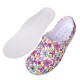 SOCOFY Floral Lightweight Floral Slip-on Waterproof Non-slip Garden Working Shoes Nursing Shoes SOCOFY Floral Lightweight Floral Slip-on Waterproof Non-slip Garden Working Shoes Nursing Shoes