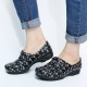 SOCOFY Floral Lightweight Floral Slip-on Waterproof Non-slip Garden Working Shoes Nursing Shoes SOCOFY Floral Lightweight Floral Slip-on Waterproof Non-slip Garden Working Shoes Nursing Shoes