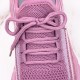 Women Running Knitted Stripe Detail Breathable Slip Resistant Casual Sneakers Women Running Knitted Stripe Detail Breathable Slip Resistant Casual Sneakers