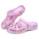 SOCOFY Women Butterfly Floral Waterproof Non-slip Hollow Slide Sandals SOCOFY Women Butterfly Floral Waterproof Non-slip Hollow Slide Sandals