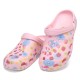 SOCOFY Women Butterfly Floral Waterproof Non-slip Hollow Slide Sandals SOCOFY Women Butterfly Floral Waterproof Non-slip Hollow Slide Sandals