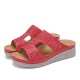 LOSTISY Women Rhinestone Hollow T-strap Comfy Casual Sandals LOSTISY Women Rhinestone Hollow T-strap Comfy Casual Sandals
