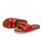 Large Size Women Beach Casual Dual Buckle Strap Soft Flat Cork Sandals