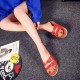Large Size Women Beach Casual Dual Buckle Strap Soft Flat Cork Sandals Large Size Women Beach Casual Dual Buckle Strap Soft Flat Cork Sandals