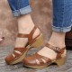 LOSTISY Women Hollow Closed Toe Solid Color Stitching Clogs Sandals LOSTISY Women Hollow Closed Toe Solid Color Stitching Clogs Sandals
