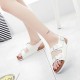 Women Casual Solid Color Dual Buckle Strap Slingback Beach Cork Sandals Women Casual Solid Color Dual Buckle Strap Slingback Beach Cork Sandals