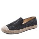 Women Casual Sequined Flowers Pattern Espadrille Flats Loafers Women Casual Sequined Flowers Pattern Espadrille Flats Loafers