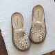 Women Retro Hollow Out Comfortable Breathable Casual Sandals Women Retro Hollow Out Comfortable Breathable Casual Sandals