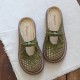 Women Retro Hollow Out Comfortable Breathable Casual Sandals Women Retro Hollow Out Comfortable Breathable Casual Sandals