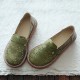 Women Retro Casual Slip On Round Toe Breathable Hard-wearing Loafers Shoes Women Retro Casual Slip On Round Toe Breathable Hard-wearing Loafers Shoes