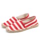 Women Large Size Slip On Pattern Decoration Fisherman Espadrilles Flat Shoes Women Large Size Slip On Pattern Decoration Fisherman Espadrilles Flat Shoes