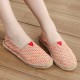 Women Large Size Solid Color Slip-on Espadrilles Fisherman Flat Shoes Women Large Size Solid Color Slip-on Espadrilles Fisherman Flat Shoes