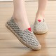 Women Large Size Solid Color Slip-on Espadrilles Fisherman Flat Shoes Women Large Size Solid Color Slip-on Espadrilles Fisherman Flat Shoes