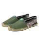 Women Large Size Ethnic Style Linen Slip-on Espadrille Fisherman's Shoes Women Large Size Ethnic Style Linen Slip-on Espadrille Fisherman's Shoes