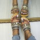 Women Large Size Bohemian Ethnic Style Beach Toe Ring Casual Sandals Women Large Size Bohemian Ethnic Style Beach Toe Ring Casual Sandals