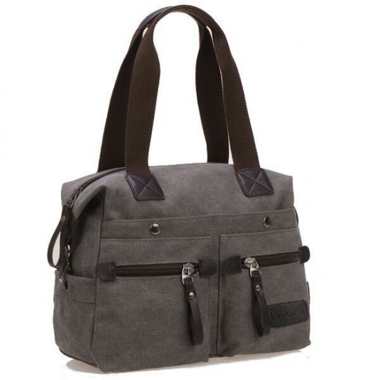 Ekphero Women Men Canvas Multi Pocket Handbags Casual Pillow Shoulder Crossbody Bags Ekphero Women Men Canvas Multi Pocket Handbags Casual Pillow Shoulder Crossbody Bags