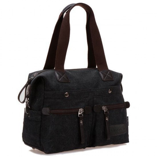 Ekphero Women Men Canvas Multi Pocket Handbags Casual Pillow Shoulder Crossbody Bags Ekphero Women Men Canvas Multi Pocket Handbags Casual Pillow Shoulder Crossbody Bags