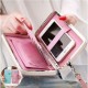 Women Flower 5.5 Inch Phone PU Wallet Case Cover Long Wallet Women Flower 5.5 Inch Phone PU Wallet Case Cover Long Wallet