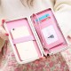 Women Flower 5.5 Inch Phone PU Wallet Case Cover Long Wallet Women Flower 5.5 Inch Phone PU Wallet Case Cover Long Wallet