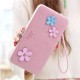 Women Flower 5.5 Inch Phone PU Wallet Case Cover Long Wallet Women Flower 5.5 Inch Phone PU Wallet Case Cover Long Wallet