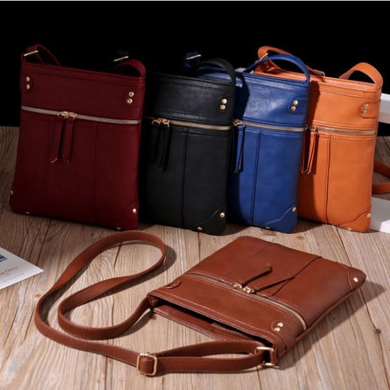 Women Vintage Messenger Bags Girls Casual Shoulder Bags Retro Crossbody Bags Women Vintage Messenger Bags Girls Casual Shoulder Bags Retro Crossbody Bags