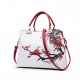 Women Floral PU Leather Capacity Tote Elegant Shoulder Bag Vintage Crossbody Bags Women Floral PU Leather Capacity Tote Elegant Shoulder Bag Vintage Crossbody Bags