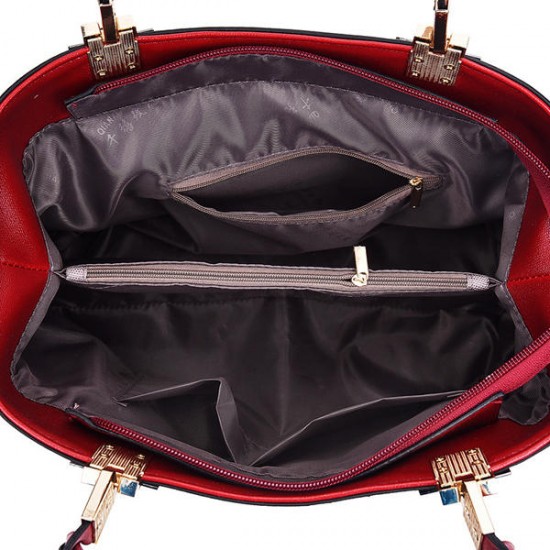 Women Floral PU Leather Capacity Tote Elegant Shoulder Bag Vintage Crossbody Bags Women Floral PU Leather Capacity Tote Elegant Shoulder Bag Vintage Crossbody Bags