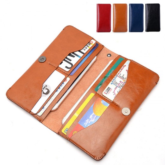 Women Men Phone Bag Soft Leather Wallet Clutches For IPhone 7/6s/6splus 8 Card Holder Women Men Phone Bag Soft Leather Wallet Clutches For IPhone 7/6s/6splus 8 Card Holder