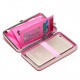 Women Candy Color Bowkot 5.5 Inch Phone Wallets Case Hasp Long Purse Clutches Women Candy Color Bowkot 5.5 Inch Phone Wallets Case Hasp Long Purse Clutches