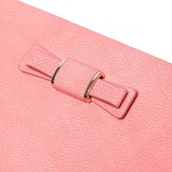 Women Candy Color Bowkot 5.5 Inch Phone Wallets Case Hasp Long Purse Clutches Women Candy Color Bowkot 5.5 Inch Phone Wallets Case Hasp Long Purse Clutches