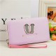 Women Candy Color Rabbit Long Wallet Card Holder Multi-function Phone Case For Iphone Huawei Samsung Women Candy Color Rabbit Long Wallet Card Holder Multi-function Phone Case For Iphone Huawei Samsung