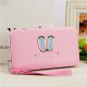 Women Candy Color Rabbit Long Wallet Card Holder Multi-function Phone Case For Iphone Huawei Samsung Women Candy Color Rabbit Long Wallet Card Holder Multi-function Phone Case For Iphone Huawei Samsung